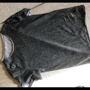 Gun metal grey tee shirt